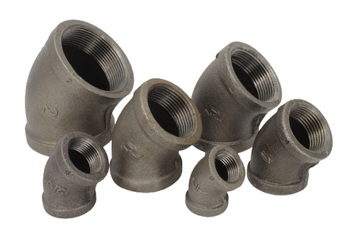 Black malleable iron degree - black,