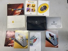 2001 RENAULT SCENIC MK1 OWNERS MANUAL HANDBOOK