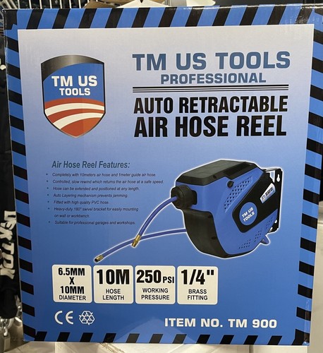 Retractable air hose - hose, auto