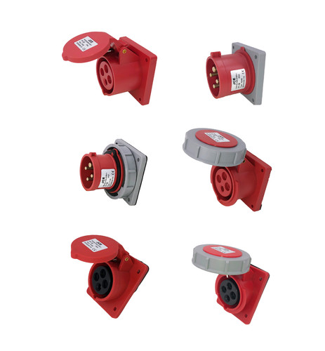 Jce 415v pin red industrial - pin,