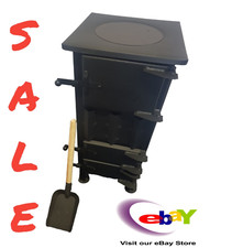 Log burner stove multifuel - log,
