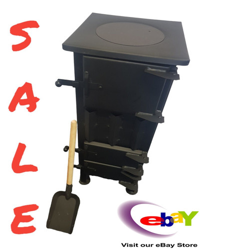 Log burner stove multifuel - log,