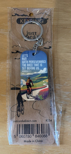 Keyring with bible - with, verse