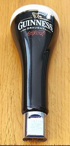 Guinness draught beer pump tap - guinness,