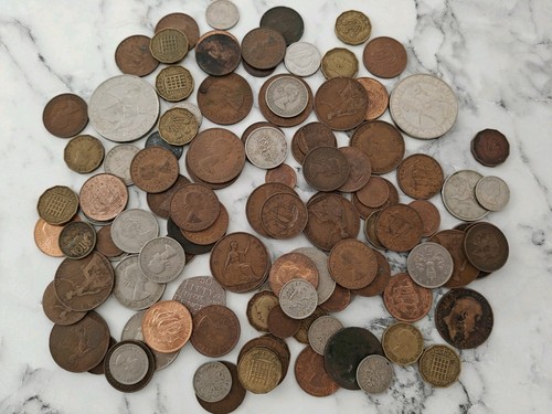 British pre decimal coin - pre-decimal,