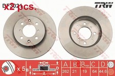 X2 PCS FRONT BRAKE DISC ROTOS