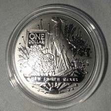 RAM 2022 1oz 999 Silver Coin 1 Oz Australian Coat of Arms