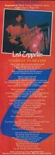 Led Zeppelin - Stairway To Heaven (Lyrics) - Mini Poster / Magazine Clipping