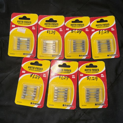 Lot 12v glass - lot, fuses