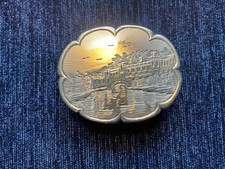 Solid Silver Castle Top Victorian Vinaigrette 1846 by Edward Smith, Birmingham.