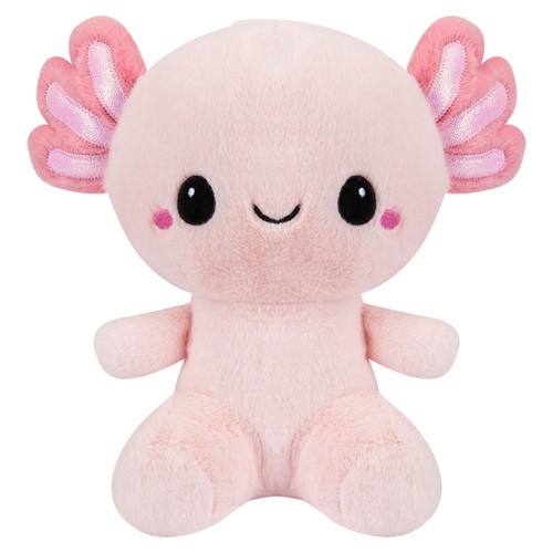 Sitting axolotl soft toy plush - sitting,