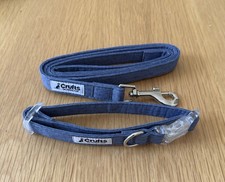 Crufts Pet Care Eco-Friendly Lead And Collar Set Size Small Dog Blue Brand New 
