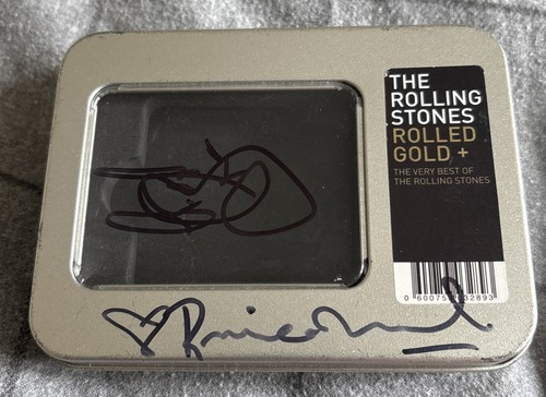 Rolling stones hand - stones, signed