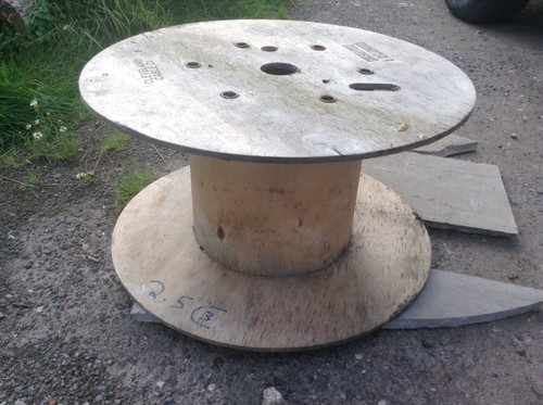 Wooden cable reel - ., 60cm