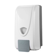 PUSH OPERATED SOAP DISPENSER