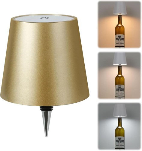 Led bottle table - led, light