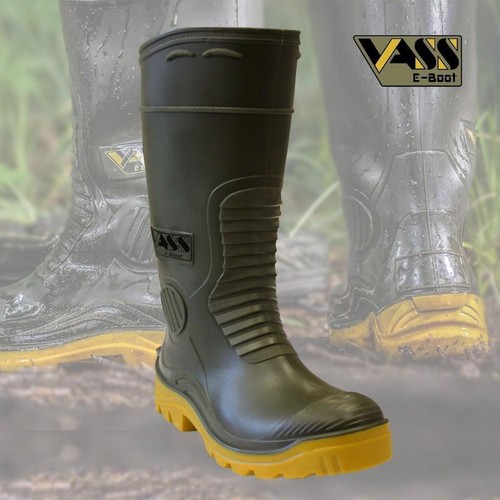 Vass boot khaki yellow - e,