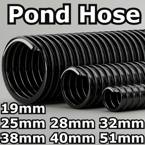 Black corrugated flexible pond - flexible,