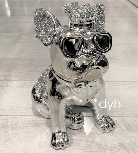 Bling crushed diamond - crushed, silver