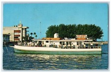 1963 The Sea Hawk Boat All Steel Hull Clearwater Beach Tampa FL Postcard