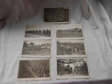 DAILY MAIL BATTLE PICTURES POSTCARDS OFFICIAL WAR PHOTOGRAPHS BUNDLE of 7