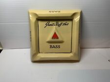 VINTAGE BREWERIANA  NEWHALL HANLEY ASHTRAY  BASS - GREAT STUFF THIS - DAMAGED