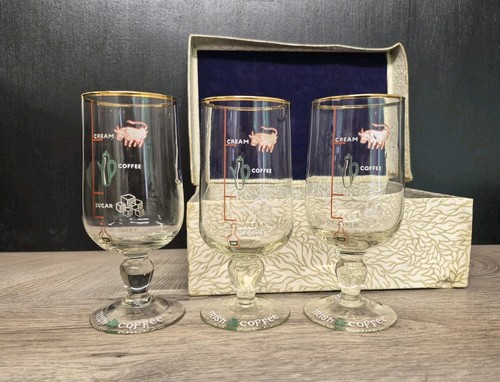 Vintage irish coffee stem - coffee,