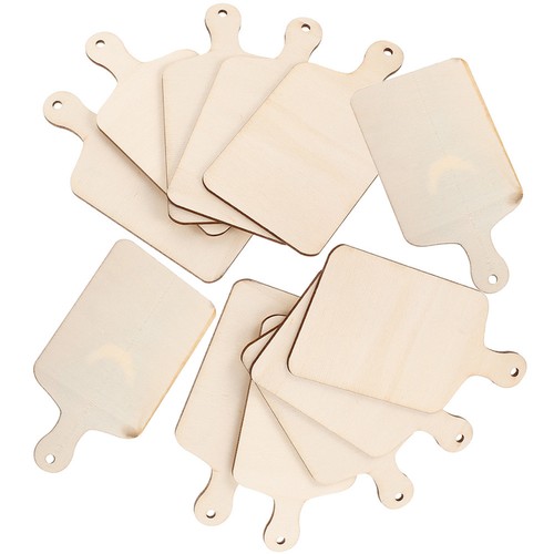 12pcs pizza paddle mini wooden - 12pcs,