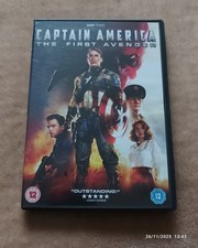 Captain America The First Avenger DVD Starring Chris Evans. Marvel
