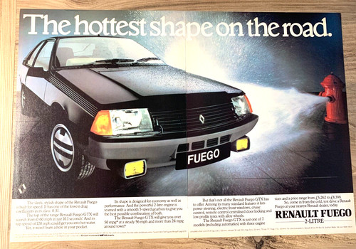 Renault fuego gtx - gtx, 1980s