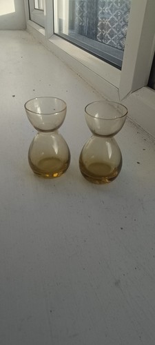 Vintage amber glass - vintage,