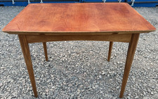 Teak extending dining table - teak,