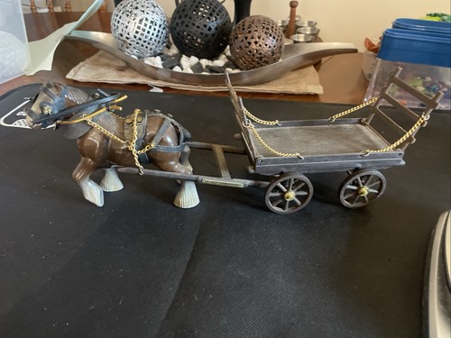 Vintage horse and cart toy - cart,