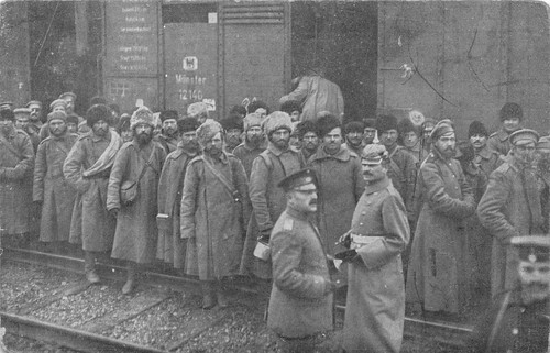Wwi russian pows railroad - wwi,