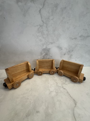 New 10cm wooden - new, trains