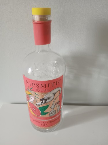 Empty bottle sipsmith gin - empty,