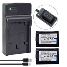 2x NP-FV50 Battery +Charger