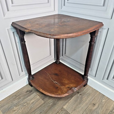 Antique Rustic Oak Corner