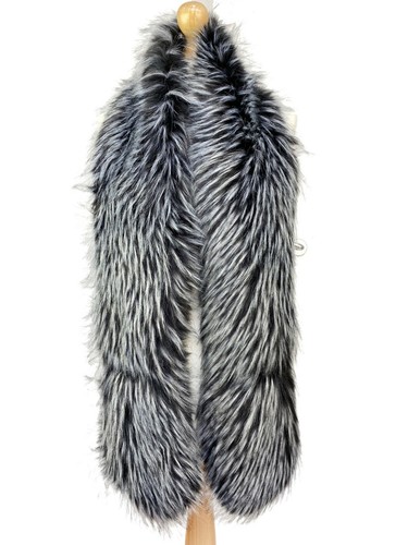 Winter long faux fur collar - long,