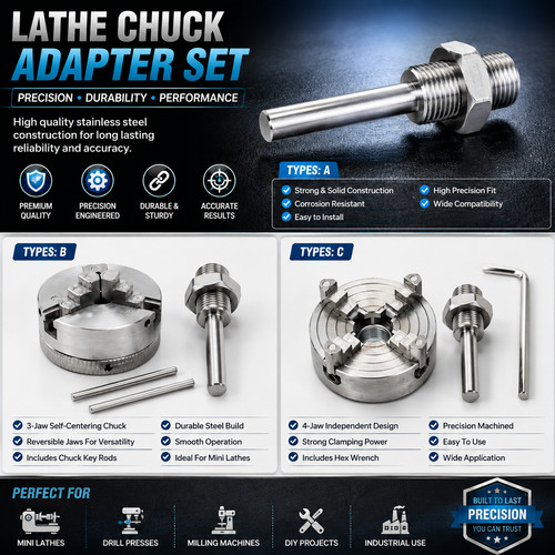 Jaw lathe - 4, chuck