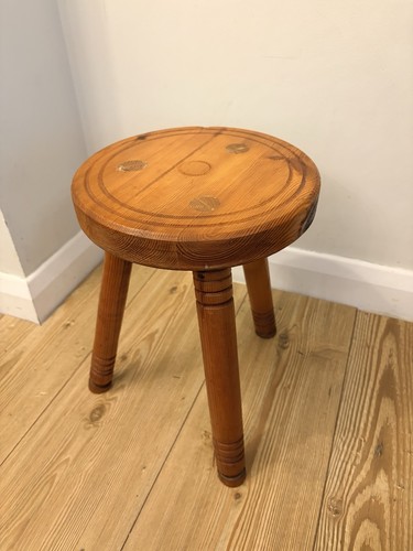 Vintage solid pine leg - vintage,