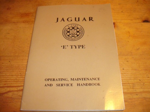 Jaguar type 1961 - 1961, operating
