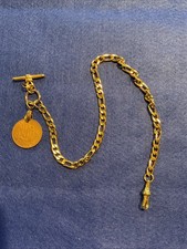 Gold Plated Single Albert