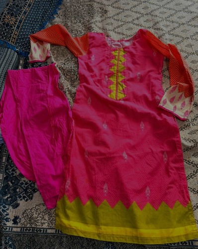 Girls cotton suit gulahmed - cotton,