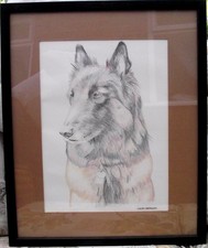 Nigel Hemming b.1957 - Rare Signed Charcoal/Pastel