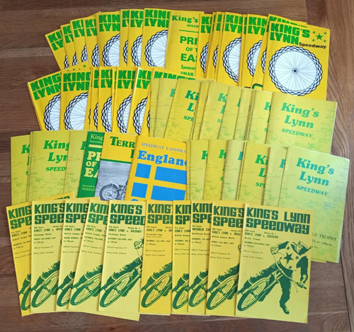 Speedway programmes kings lynn - programmes,