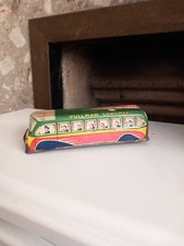 VINTAGE TINPLATE PULLMAN COACH GLAMTOYS GTP 553 TIN TOY - RARE