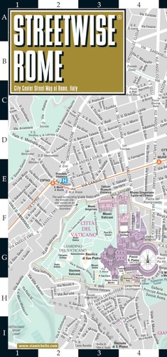 Streetwise rome map laminated - streetwise,