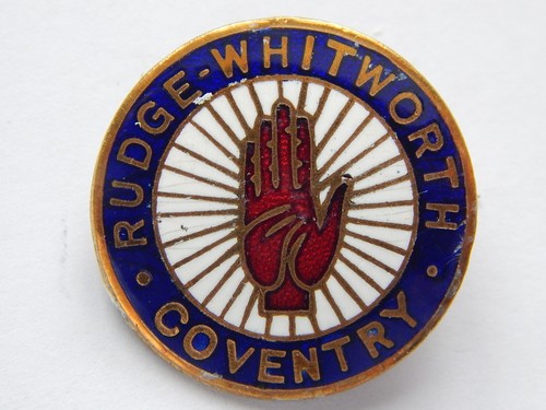 Rudge whitworth brooch - whitworth, old