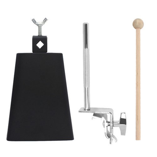 Metal cowbell inch - metal, 6-inch